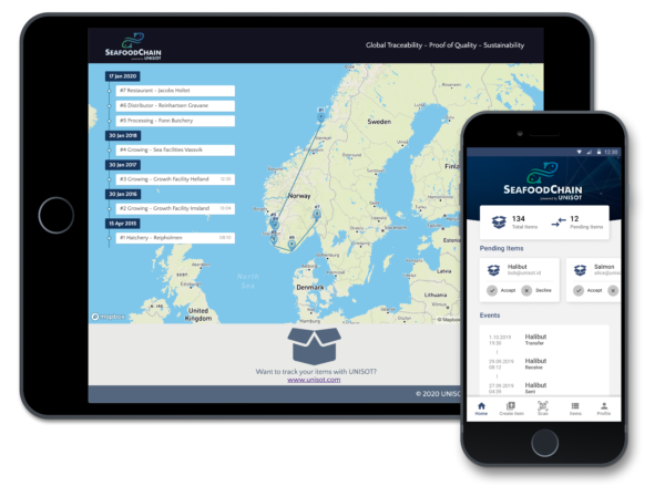 SeafoodChain Dashboard