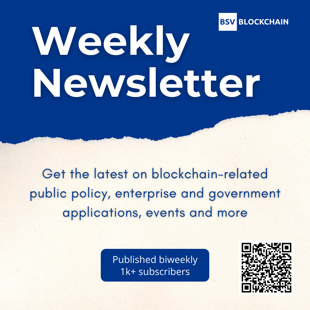 blockchain political newsletter